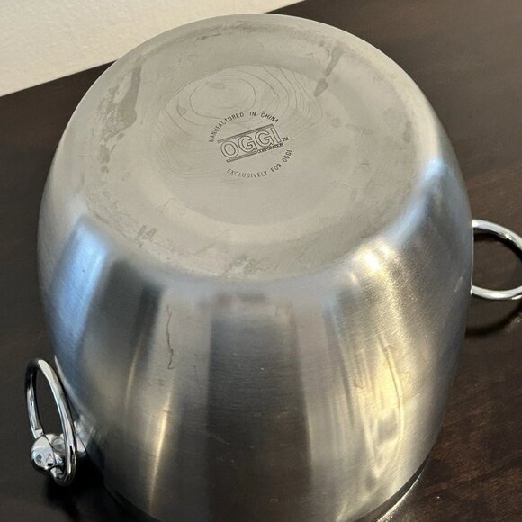Oggi Double Wall Stainless Steel Ice Bucket w/ Tongs 3 Quart - Picture 4 of 6